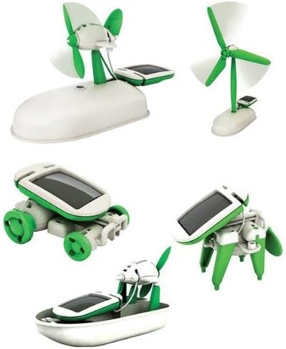 Robot Solar Juguete Educativo Kit 6 en 1